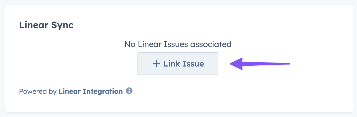 Linear Connection Screen